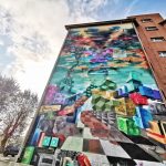Picturile murale care purifică aerul și mesajele sociale pe care le transmit
