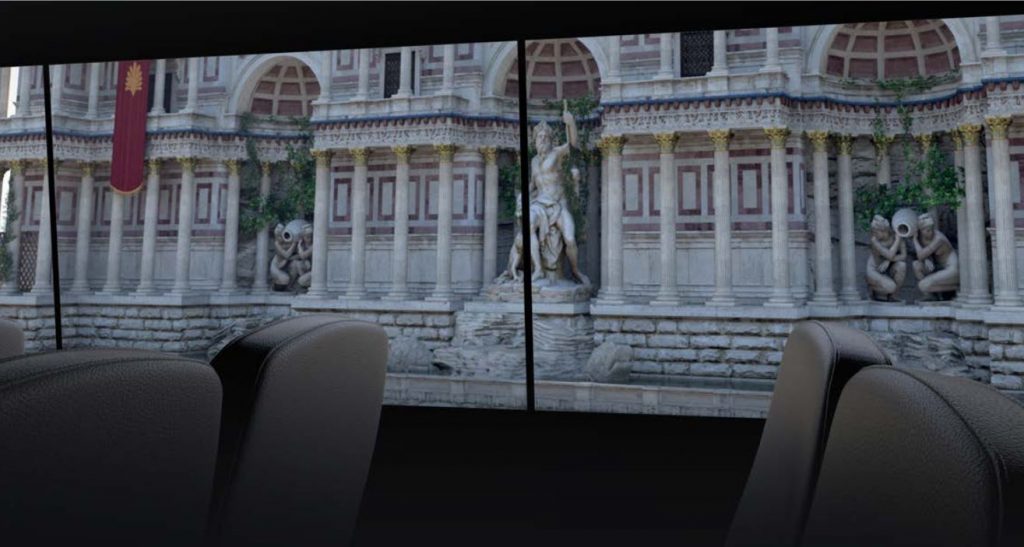 Roma de acum 2000 de ani este vizitată cu autobuzul electric și tehnologia VR